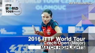 【Video】YANG Xiaoxin VS MAKI Shiomi, chung kết 2016 Czech mở 
