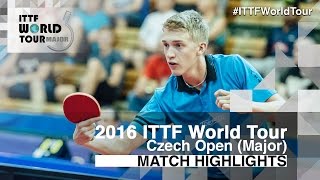 【Video】KALLBERG Anton VS OUAICHE Stephane, tứ kết 2016 Czech mở 