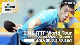【Video】XU Xin VS MATSUMOTO Cazuo, vòng 16 2016 Hàn Quốc mở rộng 