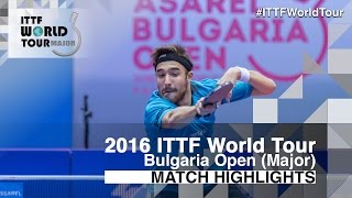 【Video】ROBINOT Quentin VS PAIKOV Mikhail, bán kết 2016 - Asarel Bulgaria Open 