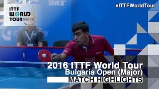 【Video】DESAI Harmeet VS TODOROV Stefan, vòng 64 2016 - Asarel Bulgaria Open 