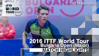 【Video】ANGLES Enzo VS ALLEGRO Martin, vòng 16 2016 - Asarel Bulgaria Open 