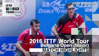 【Video】TSAI Chun-Yu・YANG Tzu-Yi VS LE BRETON Thomas・Adrien Mattenet, vòng 16 2016 - Asarel Bulgaria Open 