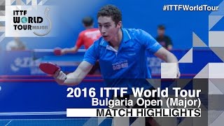 【Video】TSAI Chun-Yu VS SIMON Mathan 2016 - Asarel Bulgaria Open 