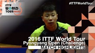 【Video】KANG Wi Hun VS XU Yingbin, chung kết 2016 Bình Nhưỡng mở 