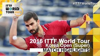 【Video】GACINA Andrej VS HWANG Minha, vòng 64 2016 Hàn Quốc mở rộng 
