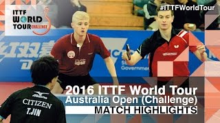 【Video】TAKUYA Jin・YUKI Morita VS HACHARD Antoine・RUIZ Romain, chung kết 2016 Úc mở rộng 