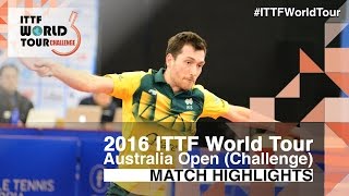 【Video】POWELL David VS YUKI Morita, vòng 32 2016 Úc mở rộng 