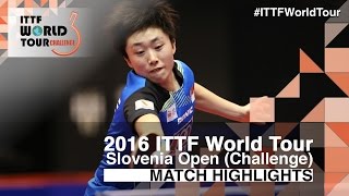 【Video】Feng Tianwei VS MISAKI Morizono, vòng 16 2016 Slovenia Open 