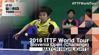 【Video】LIN Chia-Chih VS MIMA Ito, vòng 32 2016 Slovenia Open 
