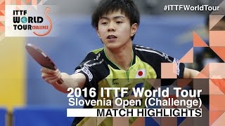 【Video】AMATO Antonino VS TONIN Ryuzaki 2016 Slovenia Open 