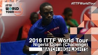 【Video】URIBE Salvador VS HASSAN Nurudeen, vòng 32 2016 Premier xổ Nigeria mở 