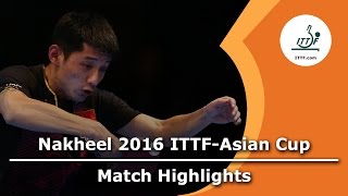 【Video】ZHANG Jike VS WONG Chun Ting, bán kết 2016 ITTF Nakheel Asian Cup