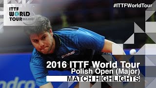 【Video】STEGER Bastian VS OVTCHAROV Dimitrij, bán kết 2016 Ba Lan mở rộng 