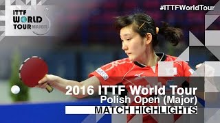 【Video】ZENG Jian VS MIYU Kato, chung kết 2016 Ba Lan mở rộng 