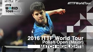 【Video】JANCARIK Lubomir VS OVTCHAROV Dimitrij, vòng 16 2016 Ba Lan mở rộng 