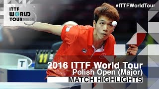【Video】ROBINOT Alexandre VS HO Kwan Kit, tứ kết 2016 Ba Lan mở rộng 