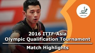 【Video】ZHANG Jike VS MA Long, bán kết 2016 ITTF Á Bằng Tournament Olympic