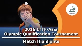 【Video】TANG Peng VS JEOUNG Youngsik, vòng 16 2016 ITTF Á Bằng Tournament Olympic