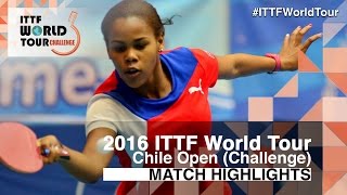 【Video】MORET Rachel VS LOVET Idalys, bán kết 2016 Chile Open 