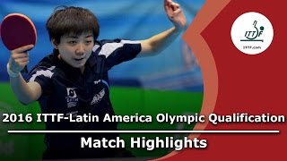 【Video】ARVELO Gremlis VS GUI Lin, bán kết 2016 ITTF-Mỹ Latinh Olympic Qualification Tournament