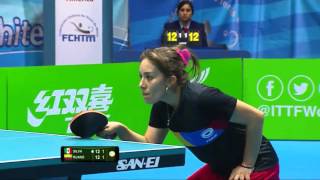 【Video】SILVA Yadira VS RUANO Lady, bán kết 2016 ITTF-Mỹ Latinh Olympic Qualification Tournament