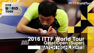 【Video】XU Xin VS JUN Mizutani, tứ kết 2016 Qatar mở rộng 