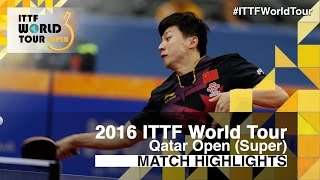 【Video】WONG Chun Ting VS MA Long, tứ kết 2016 Qatar mở rộng 