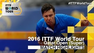 【Video】SHIBAEV Alexander VS SAMSONOV Vladimir, vòng 16 2016 Qatar mở rộng 