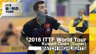 【Video】MA Long VS ZHANG Jike, chung kết 2016 Kuwait mở rộng 