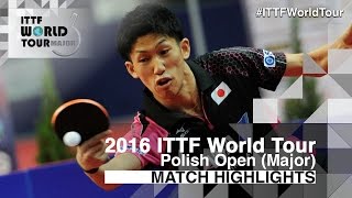 【Video】JUN Mizutani VS MAHARU Yoshimura, bán kết 2016 Ba Lan mở rộng 