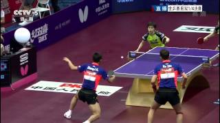 【Video】MASATAKA Morizono・YUYA Oshima VS XU Xin・ZHANG Jike, tứ kết QOROS 2015 Giải vô địch quần vợt thế giới