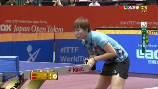 【Video】LI Xiaoxia VS Zhu Yuling, tứ kết 2016 Laox Japan Open 