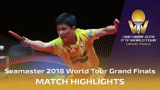 【Video】HARIMOTO Tomokazu VS JANG Woojin, tứ kết Vòng chung kết World Tour 2018