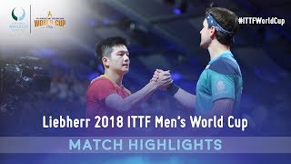 【Video】BOLL Timo VS FAN Zhendong, chung kết 2018 World Cup nam