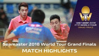 【Video】HO Kwan Kit・WONG Chun Ting VS MASATAKA Morizono・OSHIMA Yuya, bán kết Vòng chung kết World Tour 2018