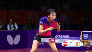 【Video】WuYang VS DING Ning, tứ kết QOROS 2015 Giải vô địch quần vợt thế giới