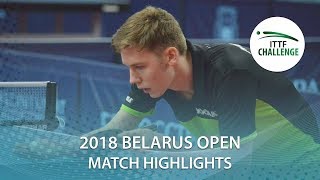 【Video】PLETEA Cristian VS HIPPLER Tobias, vòng 64 Thử thách 2018 tại Belarus Mở