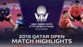 【Video】HO Kwan Kit・WONG Chun Ting VS BOLL Timo・FRANZISKA Patrick, chung kết 2019 Bạch kim Qatar mở