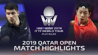 【Video】XU Xin VS FRANZISKA Patrick, tứ kết 2019 Bạch kim Qatar mở