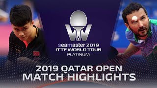 【Video】YU Ziyang VS TOKIC Bojan, vòng 128 2019 Bạch kim Qatar mở