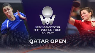 【Video】ODOROVA Eva VS MITTELHAM Nina, vòng 128 2019 Bạch kim Qatar mở