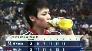 【Video】KENTA Matsudaira VS Ma Lin, vòng 16 HIS Giải vô địch quần vợt thế giới 2009