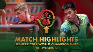 【Video】Nguyễn Đức Tuân VS JUHASZ Patrik,  Giải vô địch bóng bàn thế giới 2019
