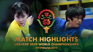 【Video】MIU Hirano VS KIM Jin Hyang, vòng 128 Giải vô địch bóng bàn thế giới 2019