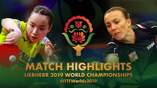 【Video】MIMA Ito VS KUCEROVA Aneta, vòng 128 Giải vô địch bóng bàn thế giới 2019