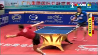 【Video】XU Xin VS GaoNing, tứ kết 2014  Trung Quốc mở rộng 
