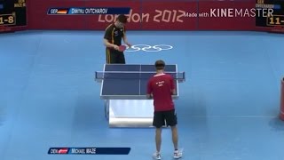 【Video】Michael Maze VS OVTCHAROV Dimitrij, tứ kết 2012 Olympic Games
