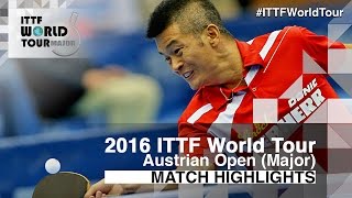 【Video】MAHARU Yoshimura VS CHEN Weixing, vòng 32 2016 Hybiome Austrian Open 