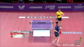 【Video】Zhu Yuling VS JIANG Huajun, vòng 16 LIEBHERR giải vô địch bóng bàn thế giới 2013